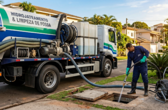Hidrojateamento e Limpeza de Fossa: A Solução Definitiva para Entupimentos Graves
