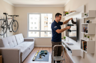 Instalação de Painéis e Suportes de TV: O que você precisa saber antes de furar a parede